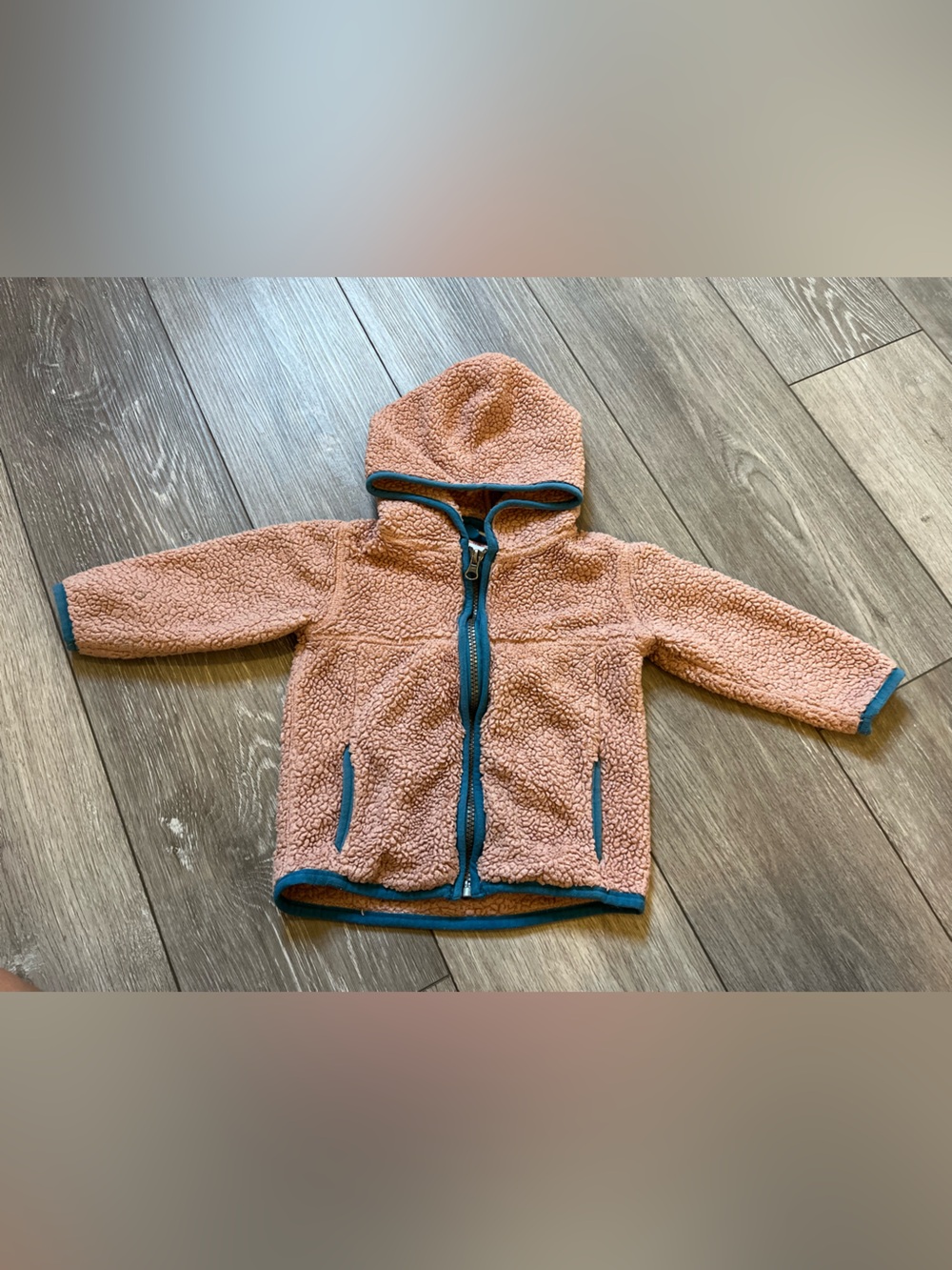 Hanna Andersson Fleece Zip up Hoodie Jacket 2T